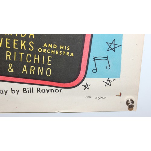 471 - A Qty of vintage film posters to include - Dennis Morgan & Viveca Lindfors in 