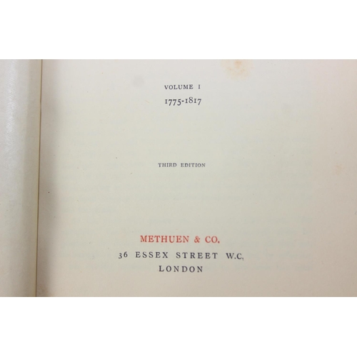 544 - LUCAS (E. V.) 'The Life of Charles Lamb' in two volumes, Methuen & Co publishers, undated but circa ... 