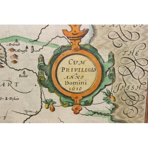 John Speed (British 1552-1629): 'The Province Connaught', a superb ...