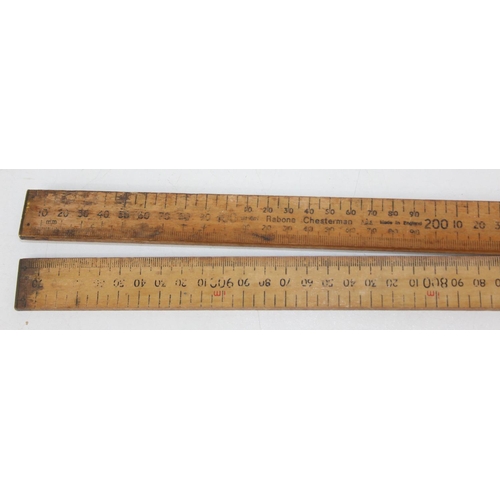 Qty of assorted wooden items to inc an antique mahogany ruler box ...
