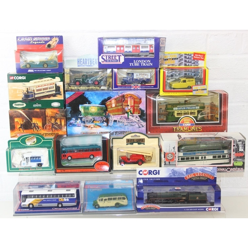 Qty of assorted boxed model vehicles to inc Matchbox YSH1 Gypsy Caravan ...