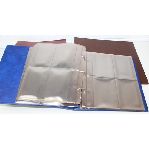 546 - Postcards and other albums, with inserts