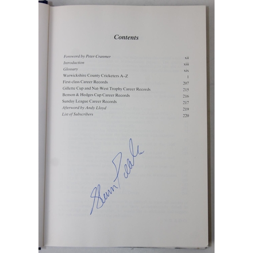 530 - Autographs; Cricketers - Books about cricket, with approximately 40 autographs, mostly cricketers, t... 