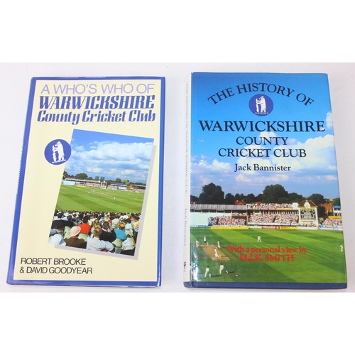 530 - Autographs; Cricketers - Books about cricket, with approximately 40 autographs, mostly cricketers, t... 