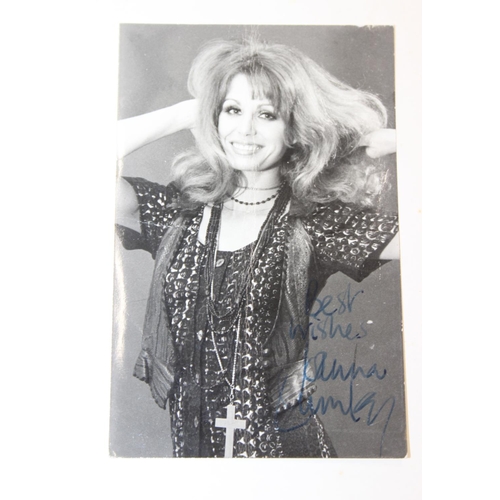 529 - Autographs; Actors - British stage and screen star signed publicity photos to include Joanna Lumley,... 