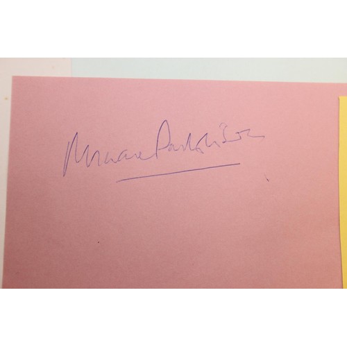 529 - Autographs; Actors - British stage and screen star signed publicity photos to include Joanna Lumley,... 