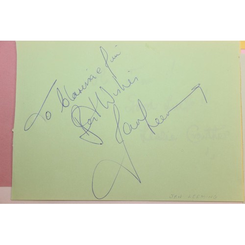 529 - Autographs; Actors - British stage and screen star signed publicity photos to include Joanna Lumley,... 