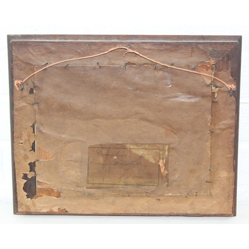 438 - An antique watercolour depicting a rugged landscape, indistinctly signed lower right and labelled ve... 