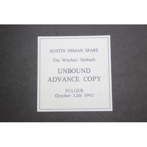 Of Occult Interest - Austin Osman Spare Axiomata & The Witches Sabbath ...