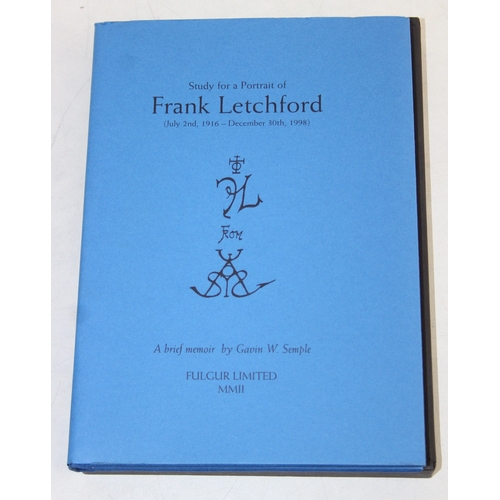 Of Occult Interest - Study for a Portrait of Frank Letchford by Gavin ...