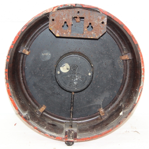 1306 - Qty of assorted vintage wall clocks to inc one marked for Camerer Cuss & Co of London 