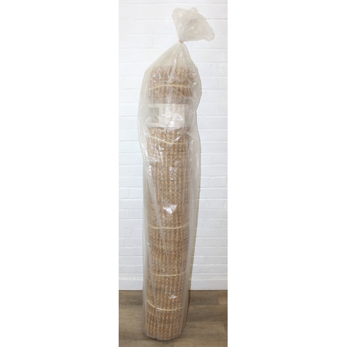 256A - Homebase jute rug, 200cm x 160cm, in original packaging