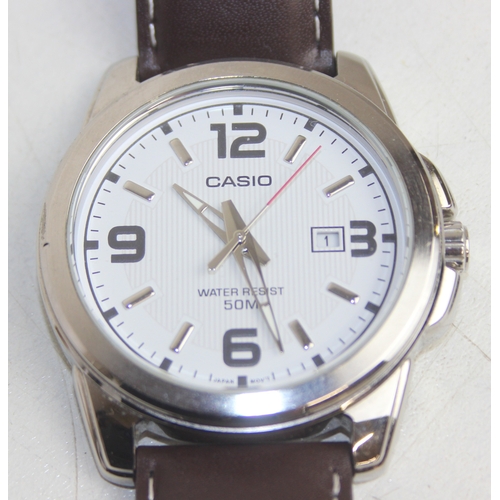 Qty of assorted Casio watches, various designs but mainly analogue ...