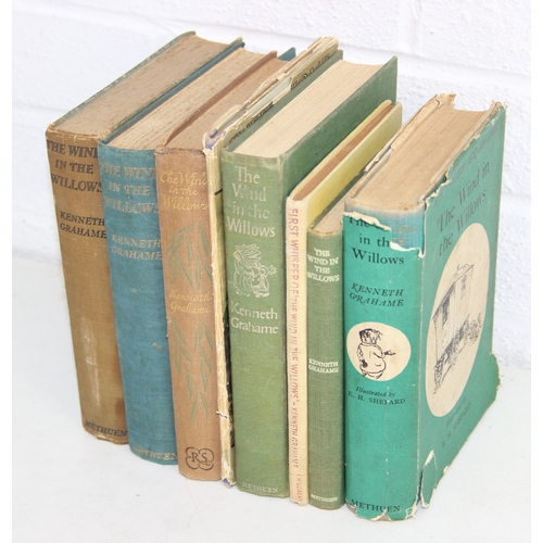 The Wind in the Willows Collection - eight vintage editions of the ...