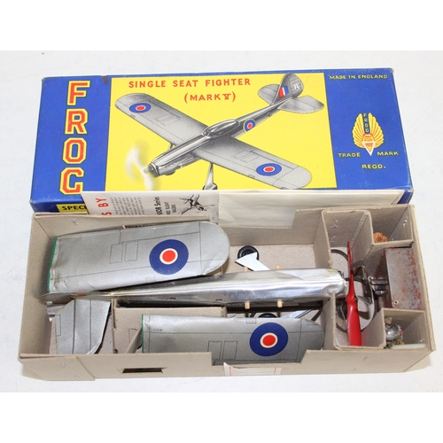Frog Single Seat Fighter Mark V model kit in original box