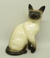 A Beswick pottery figure of a Siamese cat, number 1882, impressed and printed marks.