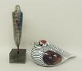 Rautaruukky Coy: a Swedish glass bird, circa 1960, in multi colour layered glass, signed and dated t... 