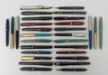 A quantity of fountain pens including Parker, Waterman, Summit, Swan Mabie Todd, Silver Arrow, Natio... 
