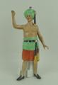 A Goebel Werner porcelain figure of an Indian wallah, circa 1930s, modelled standing, impressed mark... 