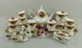 A Royal Albert porcelain part tea service decorated in the 'Old Country Roses' pattern, comprising; ... 