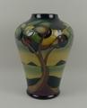 A Moorcroft pottery vase, circa 2006, of baluster form decorated in the 'Western Isles' pattern, imp... 