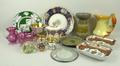 A quantity of ceramics including a Burleigh ware parrot jug, 19cm, 'Colonial' vase and plate, 20cm a... 