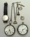 A quantity of watches comprising a gentleman's 1970s Mappin and Webb wristwatch, with silvered dial ... 