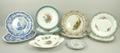 A quantity of ceramics including a Royal Worcester porcelain plate, circa 1891, painted with a pheas... 