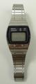 A Seiko Quartz LC chronograph gentleman's digital wristwatch.