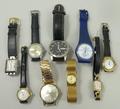 A quantity of wristwatches including a Precimax Incabloc Swiss made gold plated lady's wristwatch, a... 
