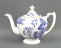 A Coalport porcelain part dinner and tea service decorated in 'Willow' pattern, comprising; soup tur... 