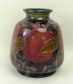 A Moorcroft pottery vase, circa 1930's, of bulbous form decorated in the 'Pomegranate' pattern, impr... 