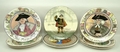 A group of nine Royal Doulton collector's plates, comprising 'The Admiral' D6278, 'The Doctor' D6281... 