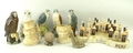 A quantity of Royal Doulton whisky related pottery, comprising; Whyte & Mackay 'Buzzard', 'Snowy Owl... 