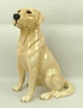 A Beswick pottery fireside model of a Golden Labrador, no 2314, printed mark, 34cm high.