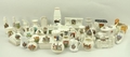 A quantity of Goss and Crested china, including Carlton, Arcadian and Shelley, shapes including a Ce... 