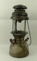 An Optimus 300 vintage paraffin lamp, with glass shade, 40cm high.