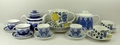 A collection of Arabia, Finland, pottery decorated in the Paratiisi pattern, comprising a milk jug, ... 