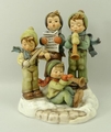 A Goebel Hummel figurine of 'Strike up the Band', no 050, HUM 668, based on the drawings of Sister M... 