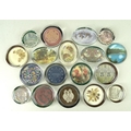 A collection of paperweights, late 20th century, including Village Green Country Crafts. (30)