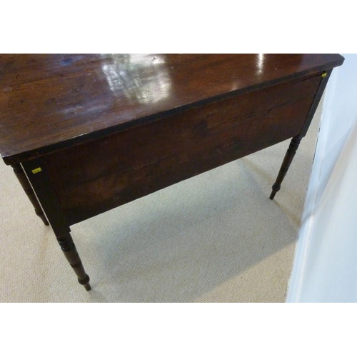 1055 - A Regency mahogany bowfront sideboard, circa 1820, the top with outset rounded corners over one shal... 