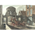 James Baily (fl. late 18th / early 19th century): 'The Mail Arriving at Temple Bar', after C. B. New... 