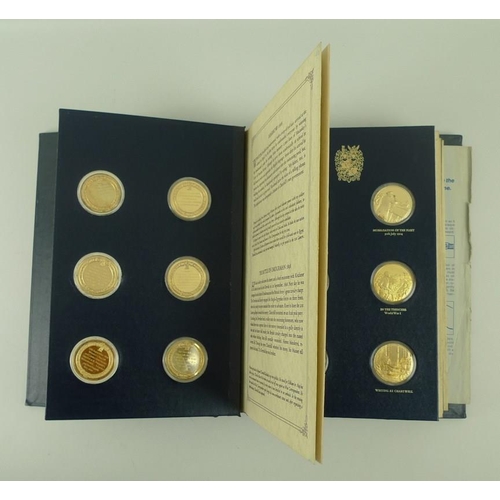 677 - A Churchill Centenary Trust Collection of John Pinches, Centenary Medals, celebrating the hundredth ... 