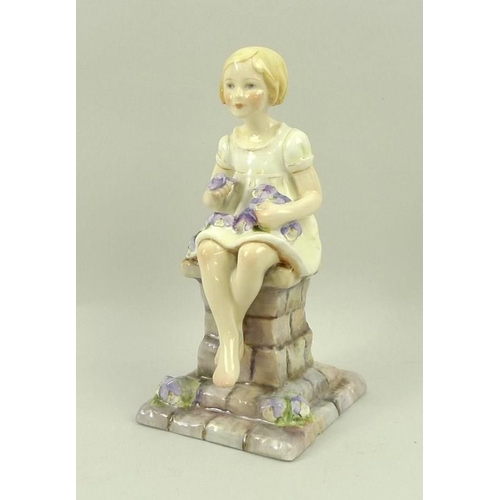 522A - A Royal Worcester figurine 'Sunshine', modelled by F G Doughty, shape number 3083 and Rd number 1999... 