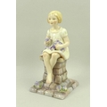 A Royal Worcester figurine 'Sunshine', modelled by F G Doughty, shape number 3083 and Rd number 1999... 