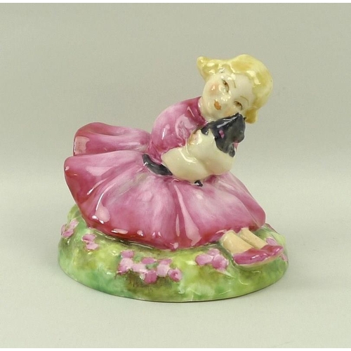 532A - A Royal Worcester figure 'Rose', modelled by Anne Acheson, circa 1935, No. 2930, puce printed mark a... 