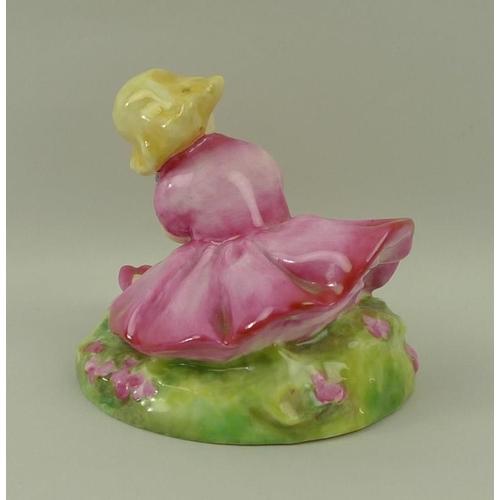 532A - A Royal Worcester figure 'Rose', modelled by Anne Acheson, circa 1935, No. 2930, puce printed mark a... 