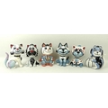 A group of six Lorna Bailey ceramic cats, each signed to the base, including 'Supercat', 13cm. (6)
