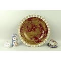 A collection of Royal Crown Derby paperweights, comprising a frog/toad, rabbit, and chipmunk, and a ... 