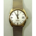 A Longines Admiral five star, automatic gentleman's wristwatch, the dial with baton numerals and dat... 